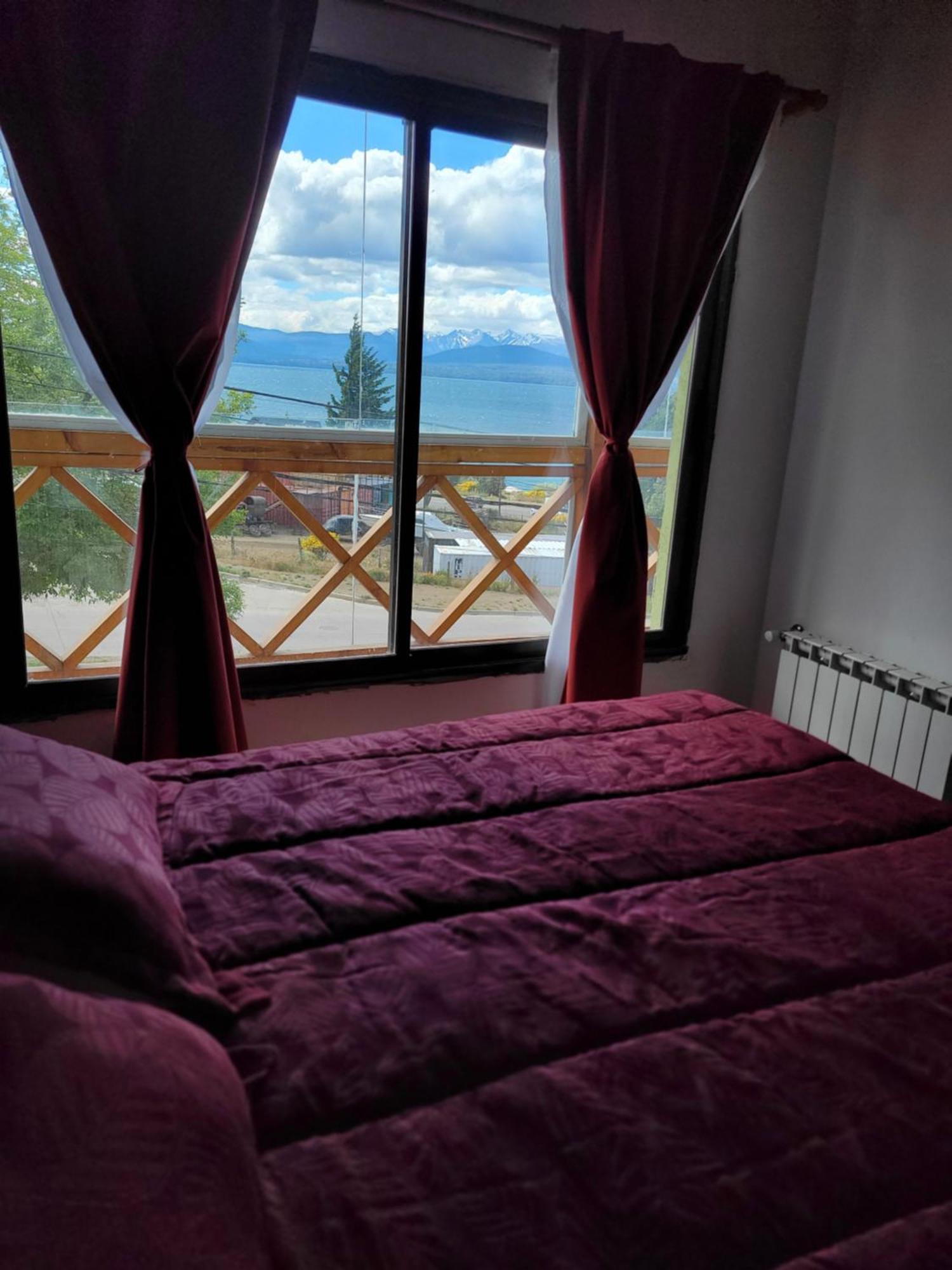 Dpto Tipo Cabana Con Vista Al Lago Daire San Carlos de Bariloche Dış mekan fotoğraf
