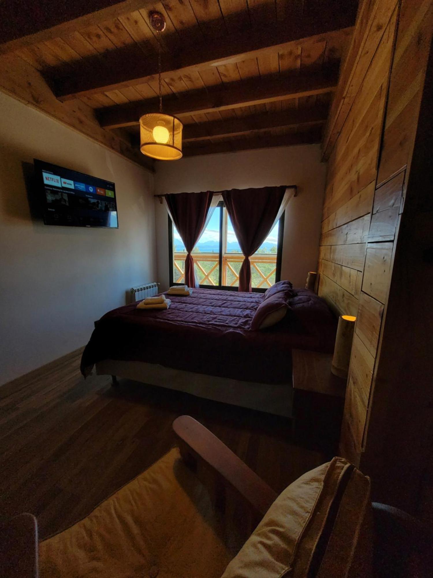 Dpto Tipo Cabana Con Vista Al Lago Daire San Carlos de Bariloche Dış mekan fotoğraf