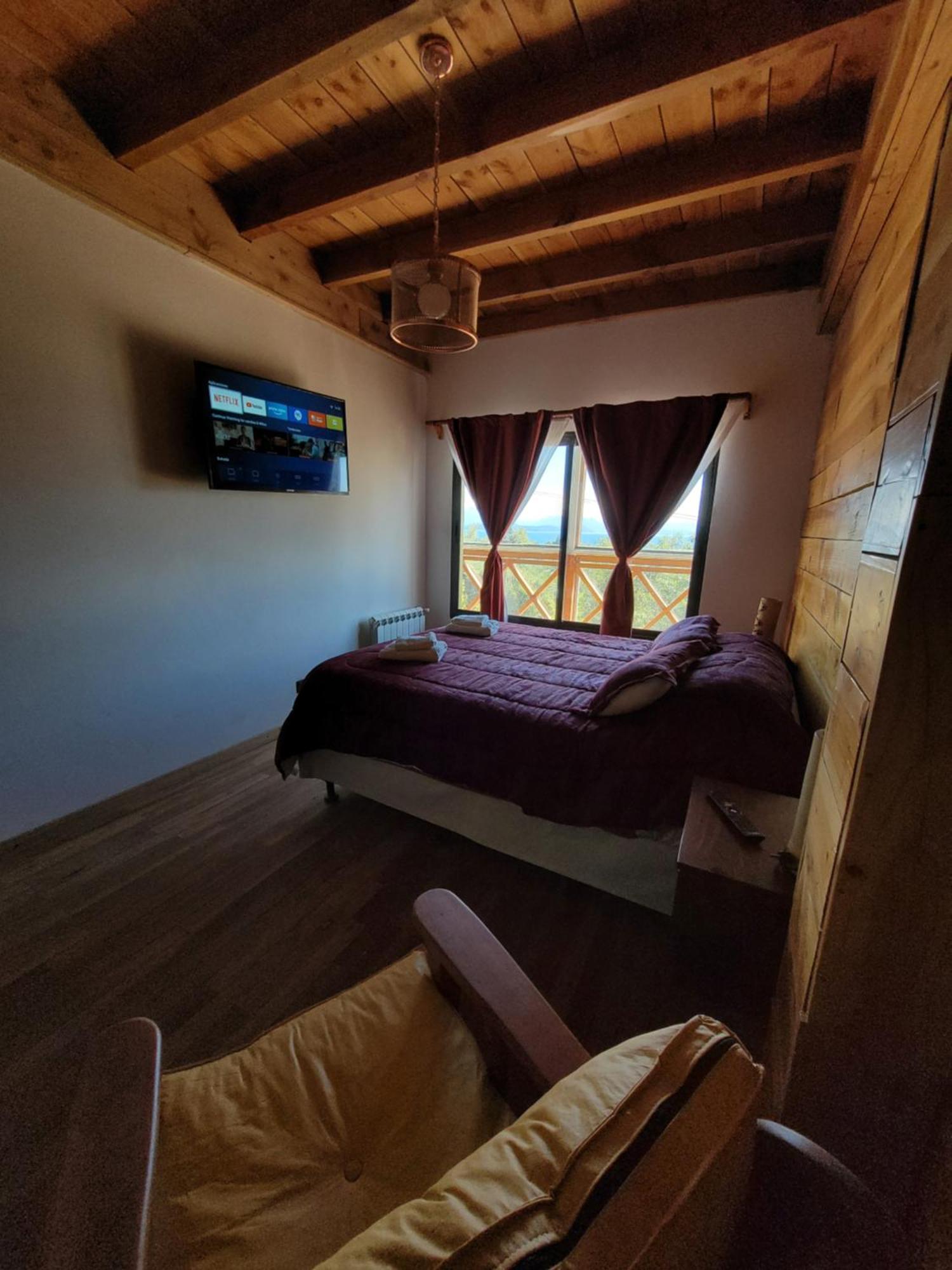 Dpto Tipo Cabana Con Vista Al Lago Daire San Carlos de Bariloche Dış mekan fotoğraf